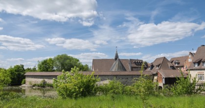 Kakesbeck Castle, the oldest of three preserved moated castles in Lüdinghausen, Münsterland, North