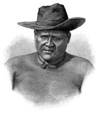 Lobengula, 1833 - 23 January 1894 in Matabeleland, was the second and last king of the Matabele