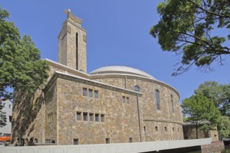 Modern Herz-Jesu-Kirche built in 1929, Pforzheim, Northern Black Forest, Black Forest,