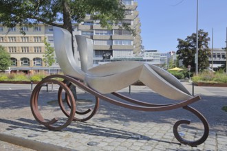 Bertha Benz memorial by Rene Dantes 2017, memory of Bertha Benz woman of Carl Benz with First