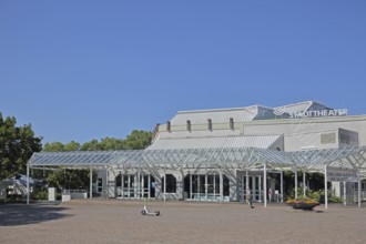 City Theatre, Waisenhausplatz, Pforzheim, Northern Black Forest, Black Forest, Baden-Württemberg,