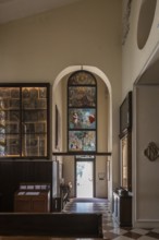 Pilgrimage church Madonna della Corona, Ferrara di Monte Baldo, Italy