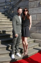 Franz Dinda and Elise Dinda arriving for Charles Gounod's Roméo et Juliette after William