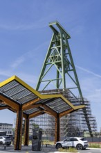 Electric charging station on the site of the former Lohberg colliery in Dinslaken, operated by