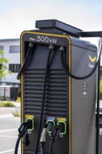 Electric charging station on the site of the former Lohberg colliery in Dinslaken, operated by