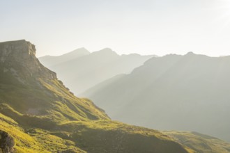 Sunrise in the Mountains at Hochalpenstraße, Pinzgau, Salzburg, Austria