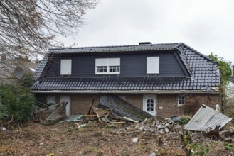 Shattered dreams... Kerpen Manheim (North Rhine-Westphalia) after clearance for lignite, abandoned