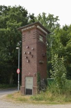 Former transformer station was converted into a bird protection station, nature conservation
