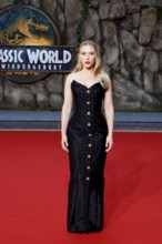 Scarlett Johansson at the German premiere of Jurassic World at the Zoo Palast in Berlin on 18 June