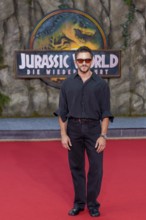 Jonathan Bailey at the German premiere of the adventure film Jurassic World, the rebirth at
