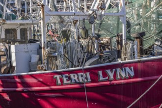 Commercial fishing boat Terry Lynn at dock in the commercial section of the Biloxi Small Craft