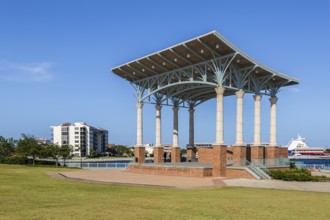 Randall K and Martha A Hunter Amphitheater at the Vince Whibbs Sr. Community Maritime Park (CMP) in