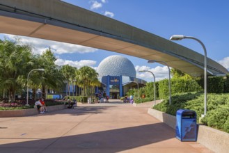 Mouse Gear souvenir store in Epcot at Walt Disney World in Orlando, Florida