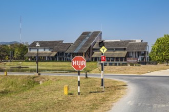 King Rama 9th Philosophy Hall on the campus of CRRU Shiangrai Rajabhat University in Chiang Rai,