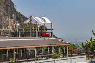 71 Coffee View coffee shop and restaurant overlooking the hills at Pha Mi Village in Mae Sai