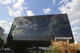 The Futurium, located next to the Federal Ministry of Research, Technology and Space, with an