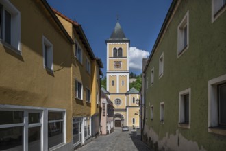 Church of St Vitus, destroyed around 1630, rebuilt between 1661 and 1665, Burglengenfeld, Upper