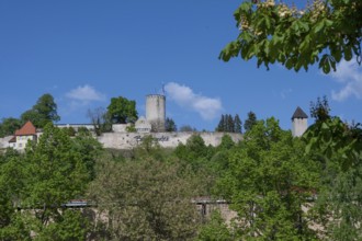 Historic Lengenfeld Castle, Burglengenfeld, Upper Palatinate, Bavaria, Germany