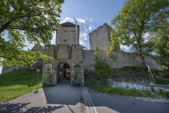 Lengenfeld Castle, dating from the 12th century, Burglengenfeld, Upper Palatinate, Bavaria, Germany