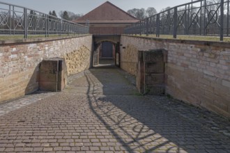 Germersheim Fortress, royal Bavarian fortress, Fronte Lamotte, Germersheim, Rhineland-Palatinate,