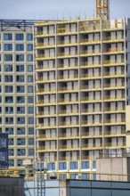 Construction of over 920 student flats at Cambridgelaan in the Science Park, University of Utrecht,