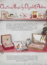 Elizabeth Arden christmas magic advert advertising in Country Life magazine UK 1951