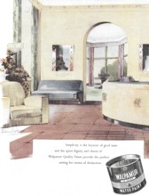 Walpamur paint advert advertising in Country Life magazine UK 1951