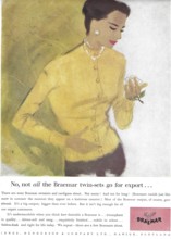 Braemar sweaters and cardigans advert advertising in Country Life magazine UK 1951
