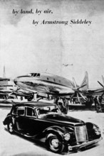 By Land, by Air, by Armstrong Siddeley advert, London Illustrated News, 1949