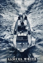 Samuel White & Co Ltd shipbuilders and boatbuilders, Cowes, Isle of Wight, advert London