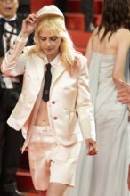 Cannes, France - 16.5.2024: Kristen Stewart on the red carpet during the 78th Cannes International