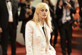 Cannes, France - 16.5.2024: Kristen Stewart on the red carpet during the 78th Cannes International