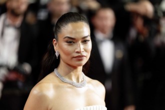 Cannes, France - 16.5.2024: Shanina Shaik on the red carpet during the 78th Cannes International