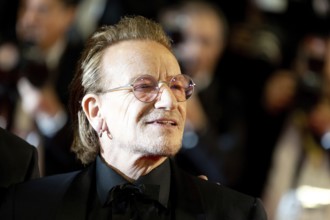 Cannes, France - 16.5.2024: Bono on the red carpet during the 78th Cannes International Film