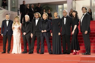 Cannes, France - 16.5.2024: Dede Gardner, Jacknife Lee, Erik Messerschmidt, Bono, Kelly McNamara,