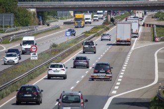 View of the 61 motorway near Ludwigshafen