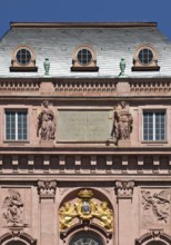 Darmstadt Residential Palace, main portal of the new building by Louis Rémy de la Fosse, Darmstadt,
