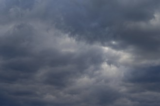 Rain clouds (Nimbostratus), Bavaria, Germany