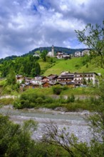 San Pietro di Cadore, on the Piave, Dolomites, Trentino, Italy