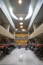 Central bicycle car park at Stationsplein, the largest bicycle car park in the world with over 13,