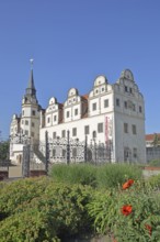 Johannbau built in 1556 Museum of City History, Renaissance, Castle, Dessau, Dessau-Roßlau,