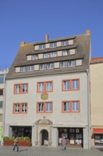Historic Pfeiffersches Haus, Rathausplatz, Zerbster Straße, Dessau, Dessau-Roßlau, Saxony-Anhalt,