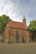 Gothic Corpus Christi Chapel, Chapel, Luther city Wittenberg, Fläming, Saxony-Anhalt, Germany