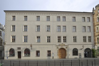 Cranach pharmacy, Cranach-Höfe, Cranach-Hof, historic building, Luther city Wittenberg, Fläming,