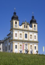 Maria Plain pilgrimage church, baroque church, Bergheim near Salzburg, Flachgau, Salzburger Land,