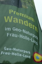 Premium hiking trail, GEO nature park Park Frau Holle Land am Meissner, low mountain range,