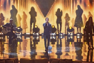 Julio Iglesias Jr. with the song To all the girls I've loved before at the Beatrice Egli Show in