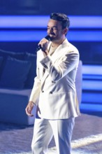 Giovanni Zarella with the song Universo at the Beatrice Egli Show in Studio Berlin Adlershof on 08