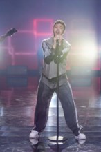 Luca Hänni with the song Love is a lie at the Beatrice Egli Show in Studio Berlin Adlershof on 08