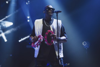 Ray Greene, singer of Santana live on Oneness Tour 2025 at the Berlin Uber Arena on 13 June 2025